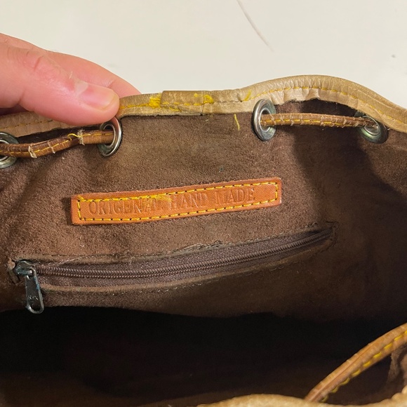 Vintage Louis Vuitton Brown Monogram Bag - Picture 6 of 10